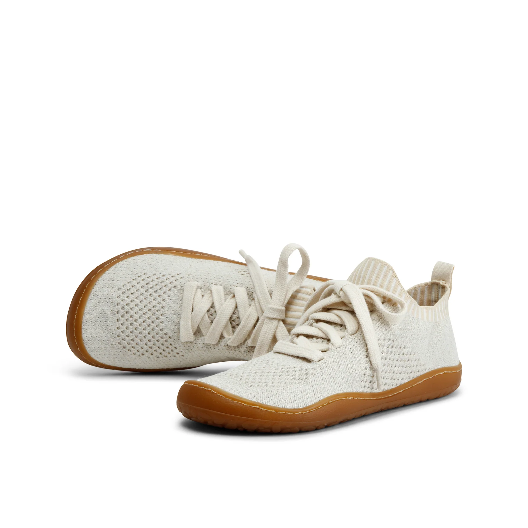 Grand Step Shoes Barfussschuhe Essence Barefoot Knit - naturalny/beżowy