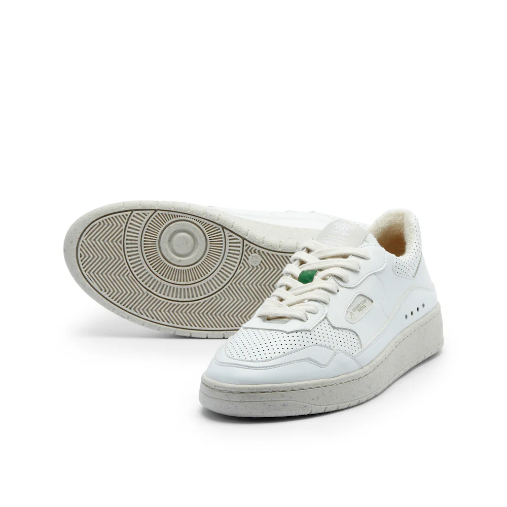 Grand Step Shoes Sneaker Level Apple (skóra) białe męskie