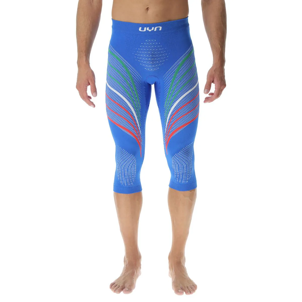 UYN Funkcyjna bielizna spodniowa Pant Medium Natyon Włochy/Italy dopasowana bielizna niebieska męska